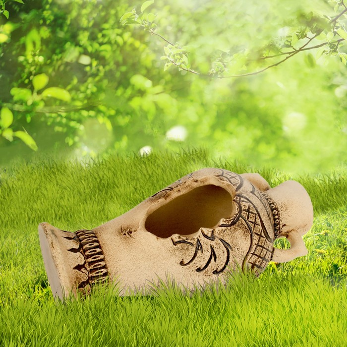 Садовая фигура "Патриция" амфора, шамот