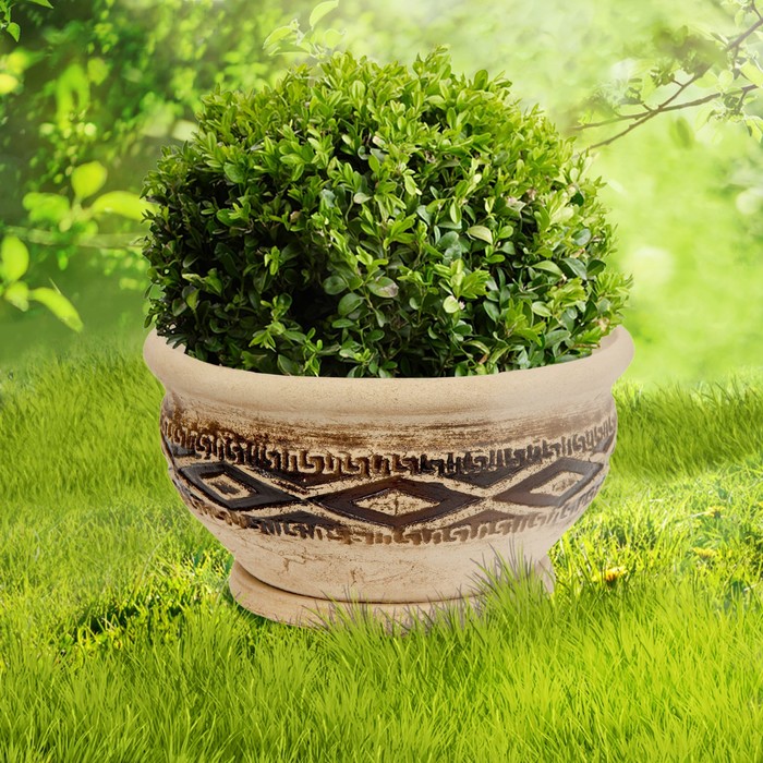 Кашпо ''Соломон" шамот, 20 л