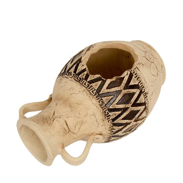 Садовая фигура "Герда" амфора, шамот