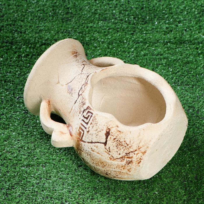 Садовая фигура "Афина" амфора, шамот