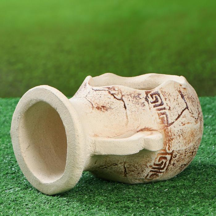 Садовая фигура "Афина" амфора, шамот