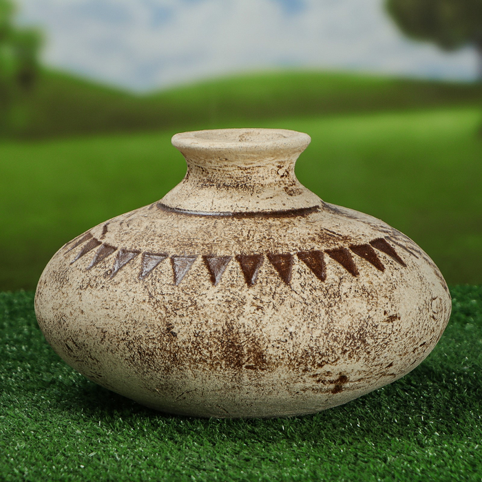 Ваза "Тыква" шамот