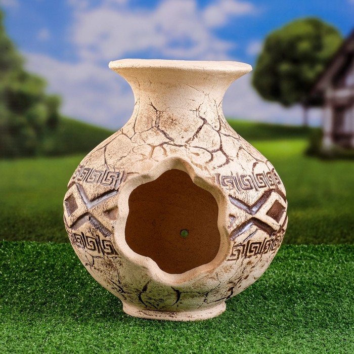 Садовая фигура "Стелла" большая, амфора, шамот