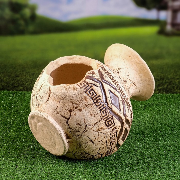 Садовая фигура "Стелла" большая, амфора, шамот