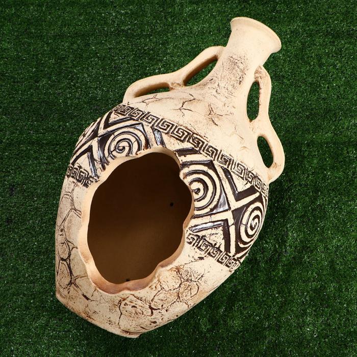 Садовая фигура "Сирена" амфора, шамот