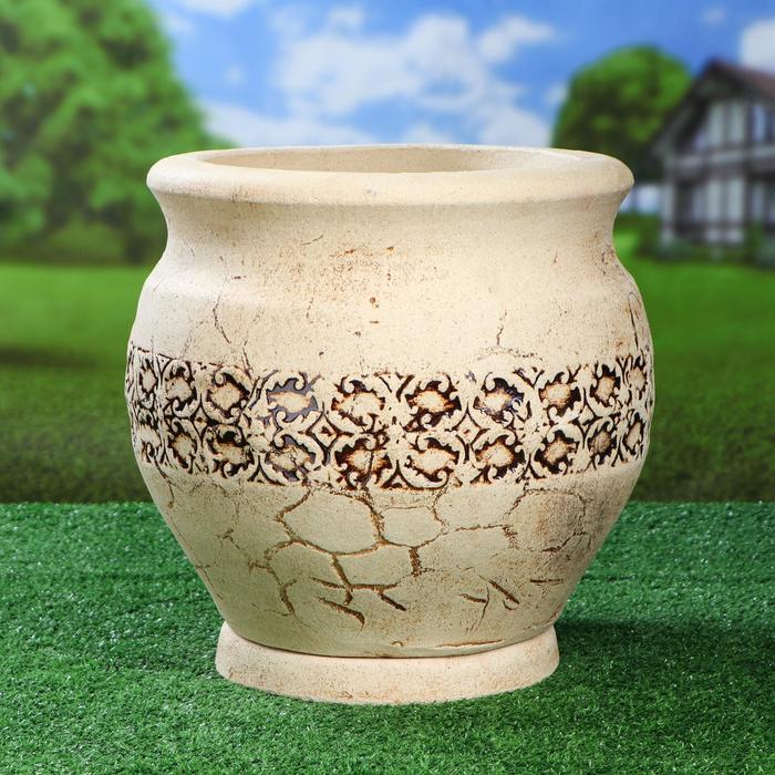 

Кашпо садовое "Амир", шамот, 30 л
