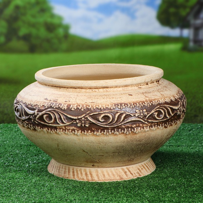 Кашпо ''Восточное" шамот, 15 л