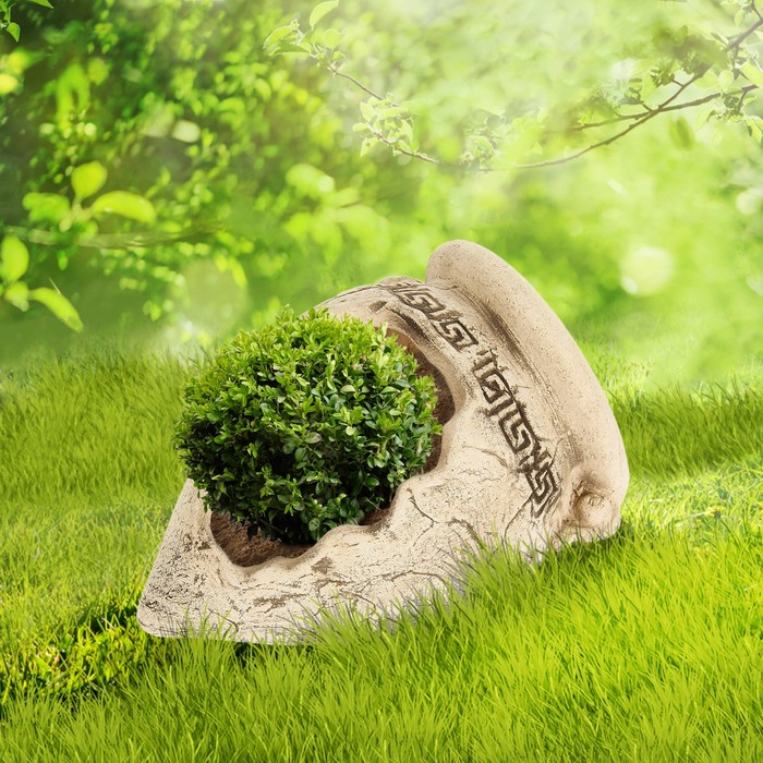 Садовая фигура "Амина" амфора, шамот