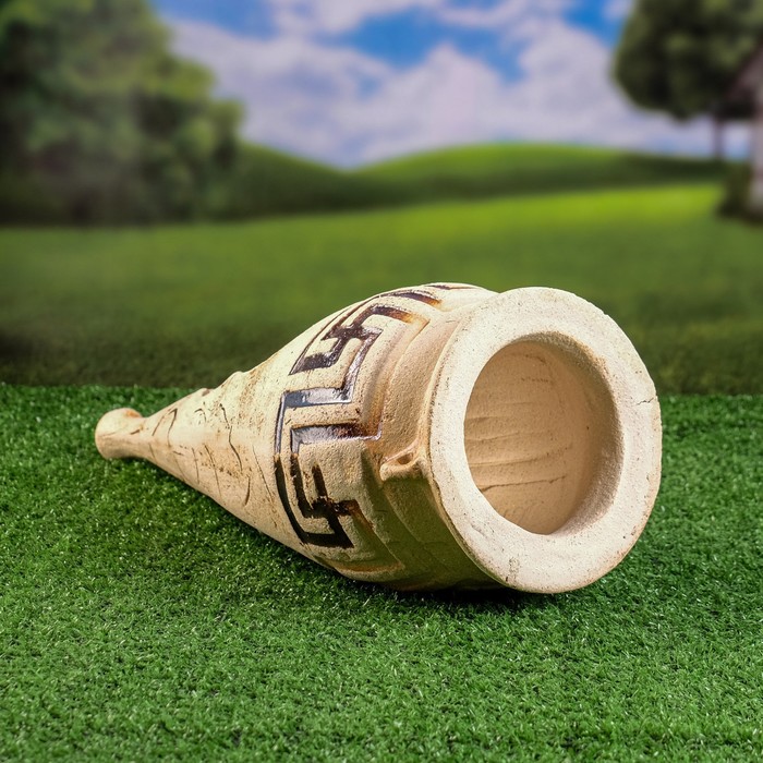 Садовая фигура "Каисса" малая, амфора, шамот