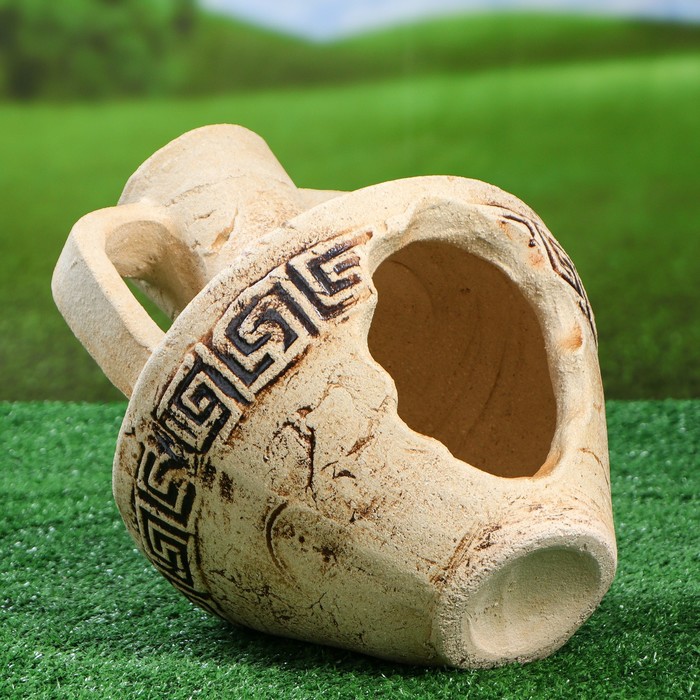 Садовая фигура "Талия" малая, амфора, шамот