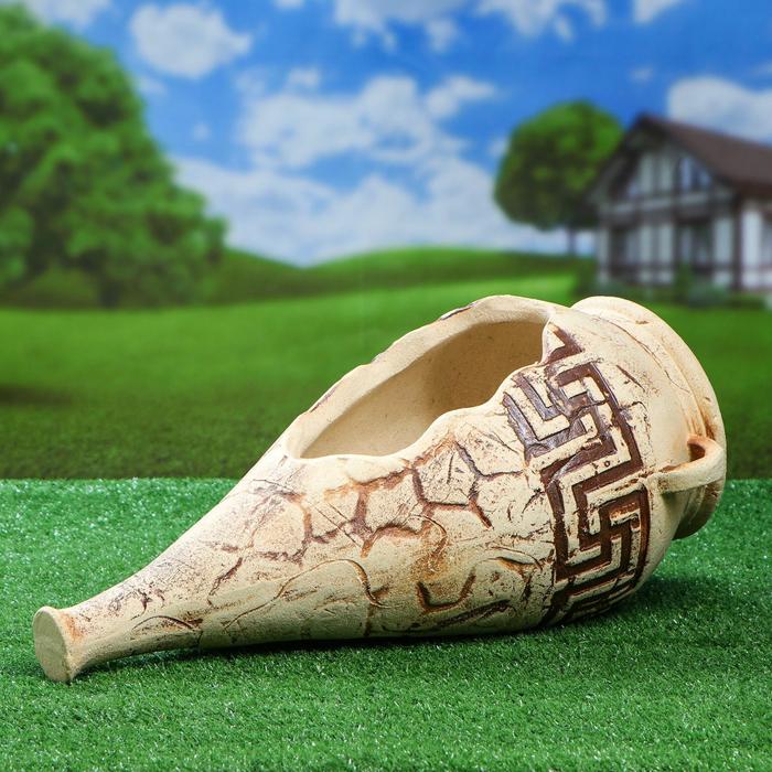 Садовая фигура "Каисса" большая, амфора, шамот