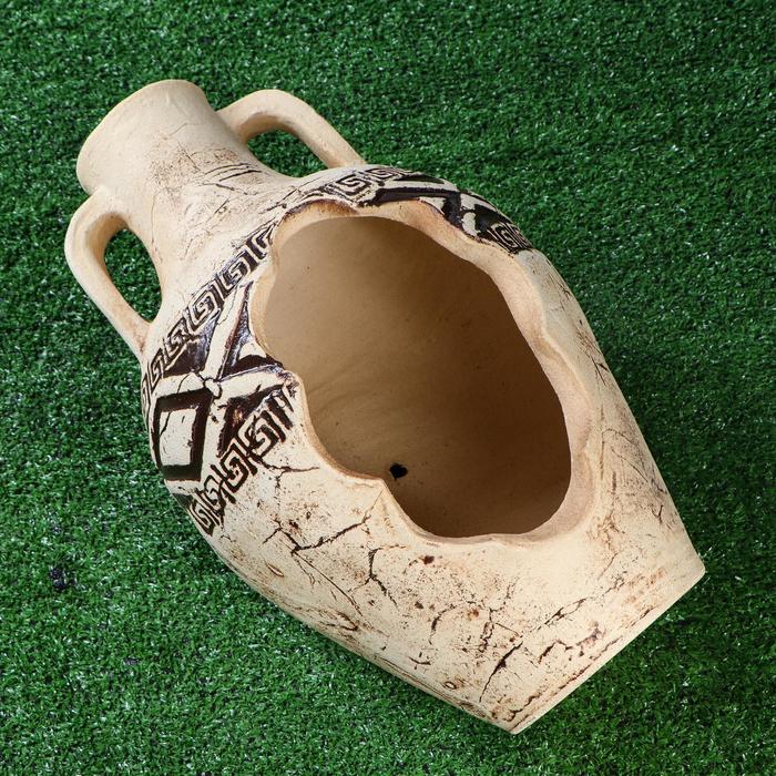 Садовая фигура "Рима" амфора, шамот