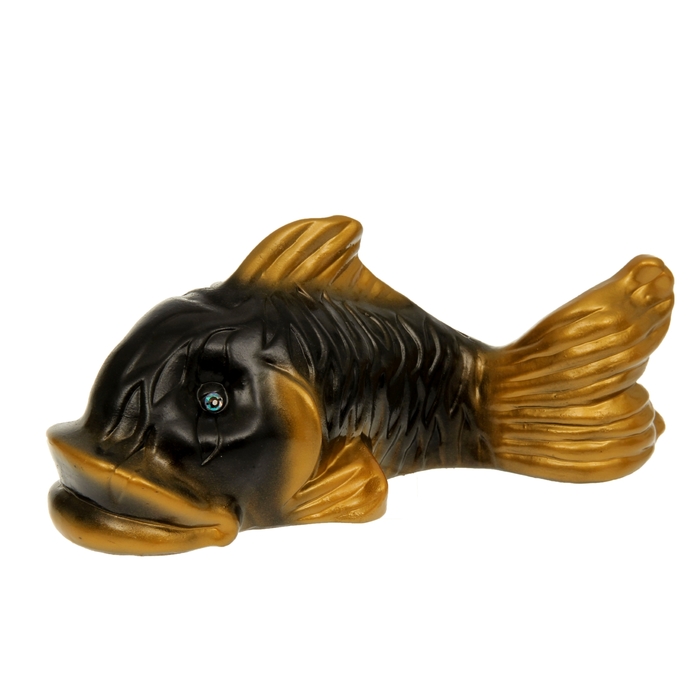 Копилка "Рыбка" глянец, чёрная