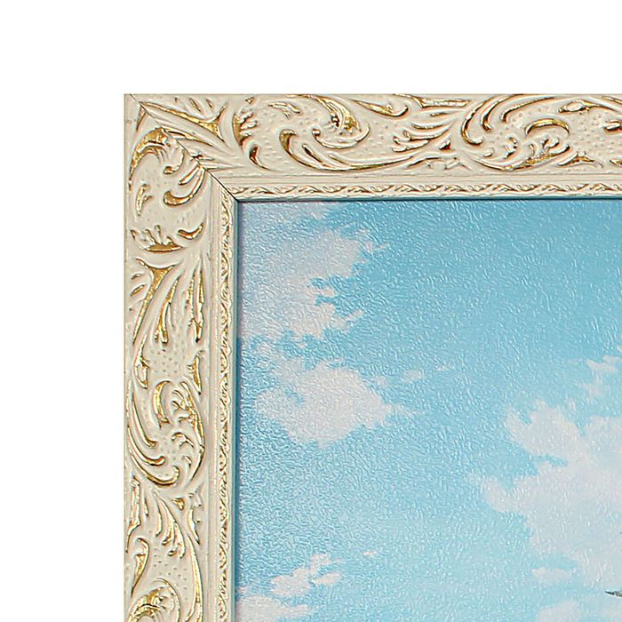 Картина "Парусник" рама микс