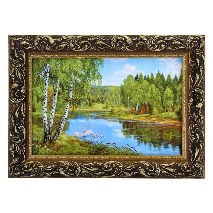 Картина "Лебеди"