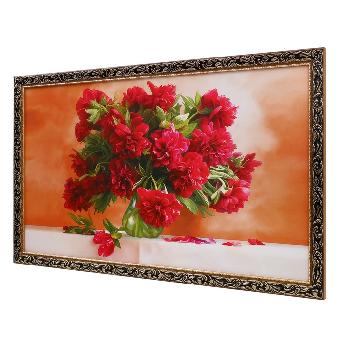 Картина "Красные пионы"