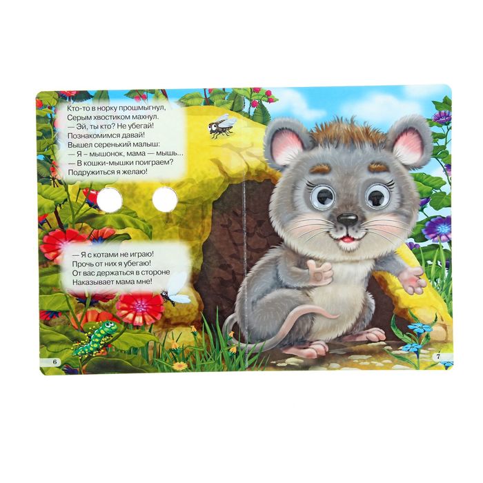 Книжка с глазками «Это кто?»