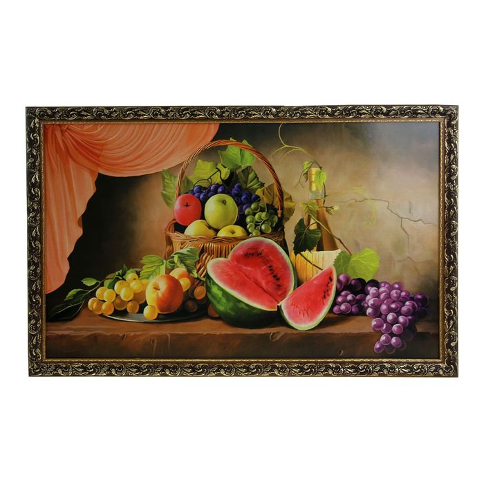 Картина "Натюрморт с арбузом"