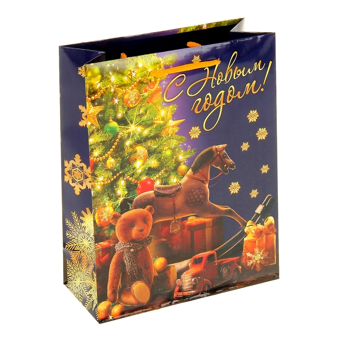 Пакет ламинированный вертикальный «Игрушки», 23 × 27 см