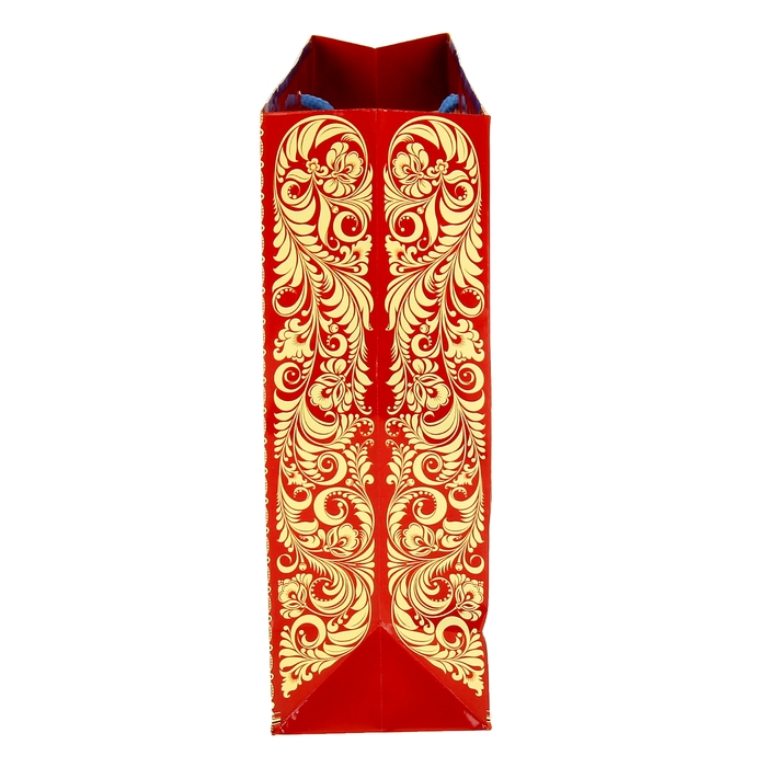 Пакет ламинированный вертикальный «Снеговик», 31 × 40 см