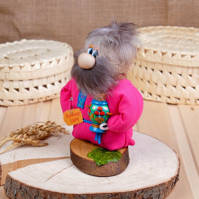 Оберег «Домовенок Тихон», 23 см, микс