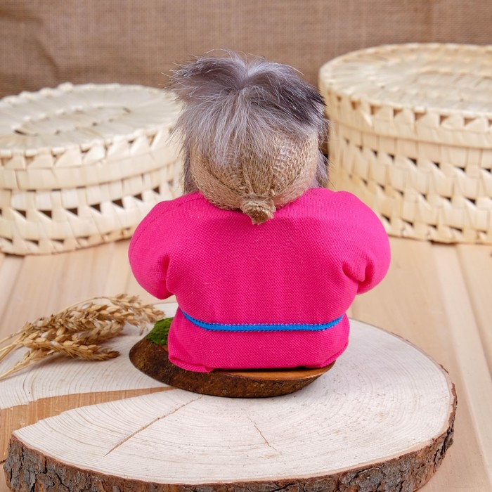 Оберег «Домовенок Тихон», 23 см, микс