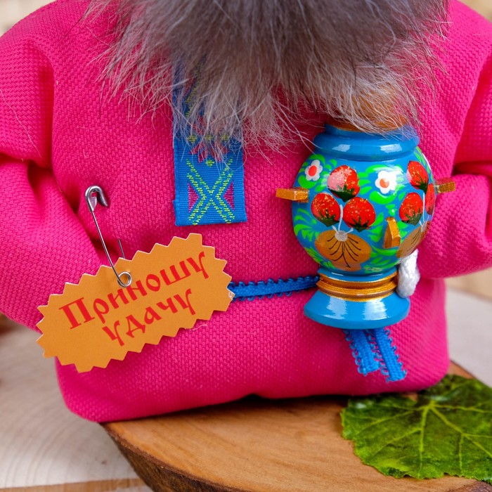 Оберег «Домовенок Тихон», 23 см, микс