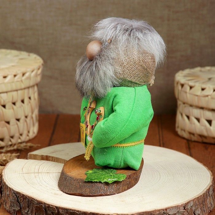 Оберег «Домовой Тихон», с подковой, удачи во всем, 23 см