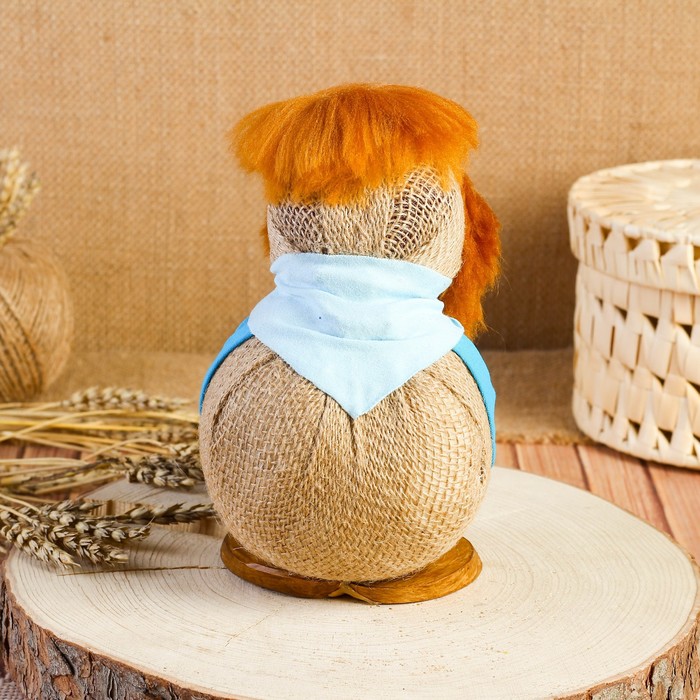 Оберег Домовой Николаша"С мешком к богатству"21см 10254/5