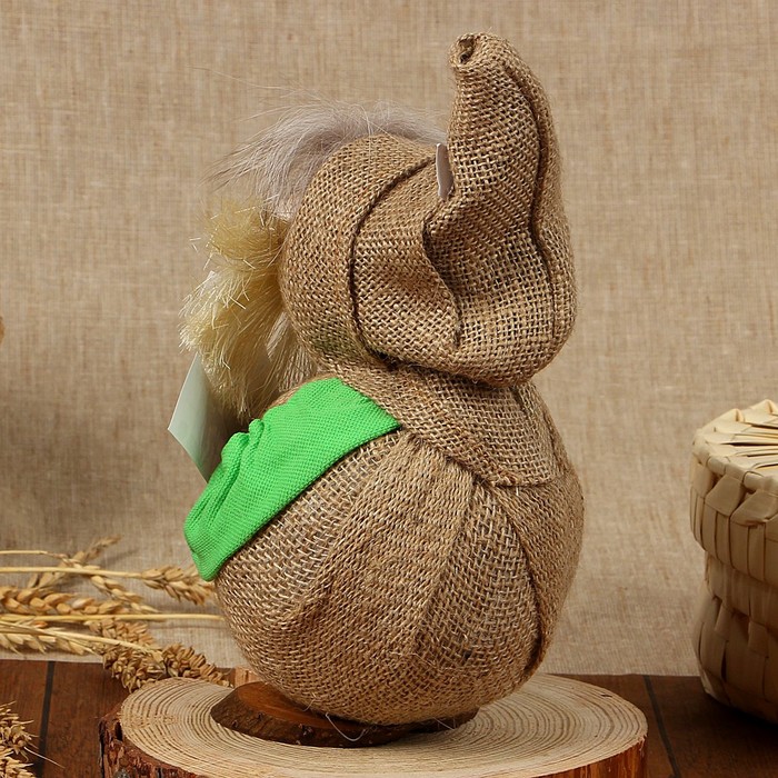 Оберег «Домовой Васёк», денежный, 24 см, микс