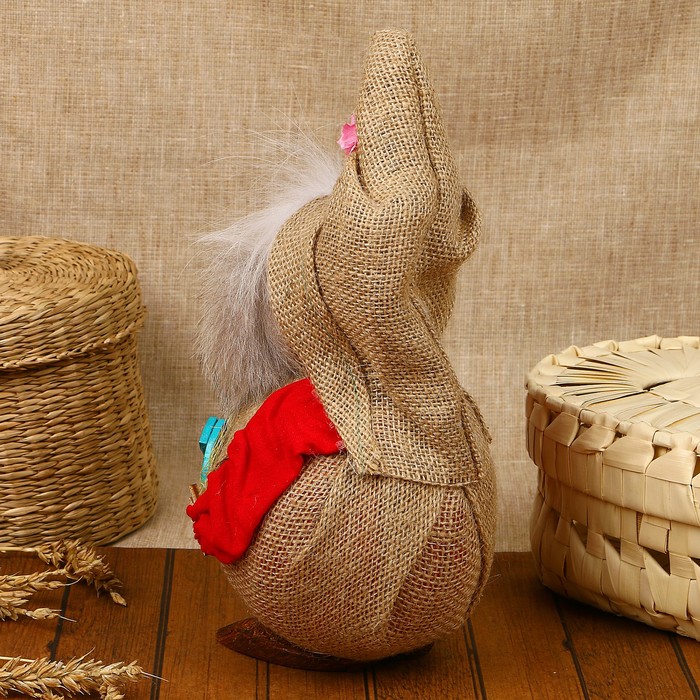 Оберег Домовой Васек "С Подковой"(мех)24см 10248/4м микс