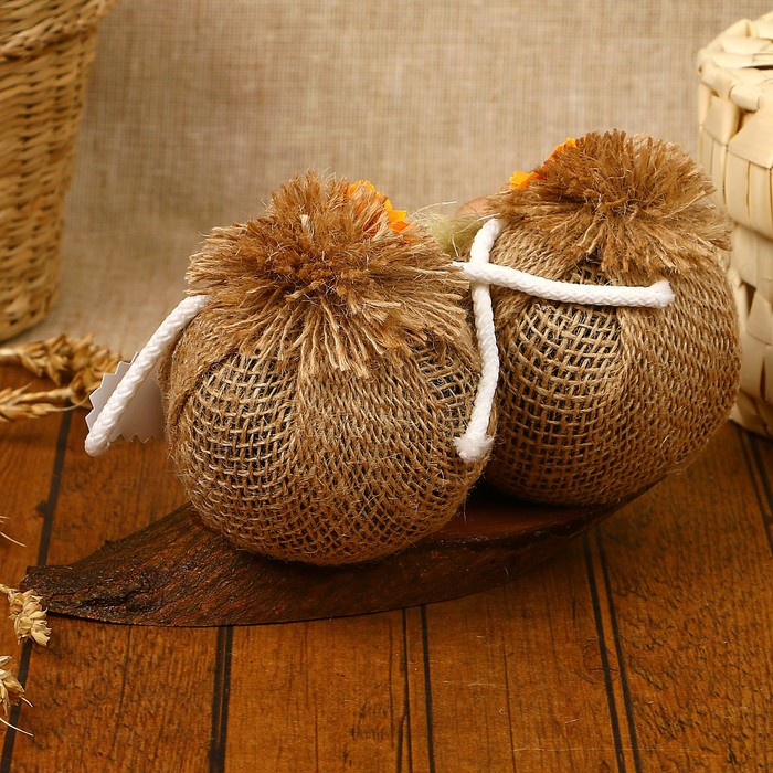 Оберег «Семейная парочка», дом полная чаша, 10 см, микс