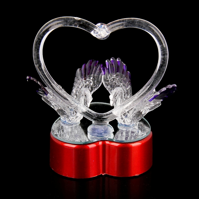 Сувенир "Два голубя" световой