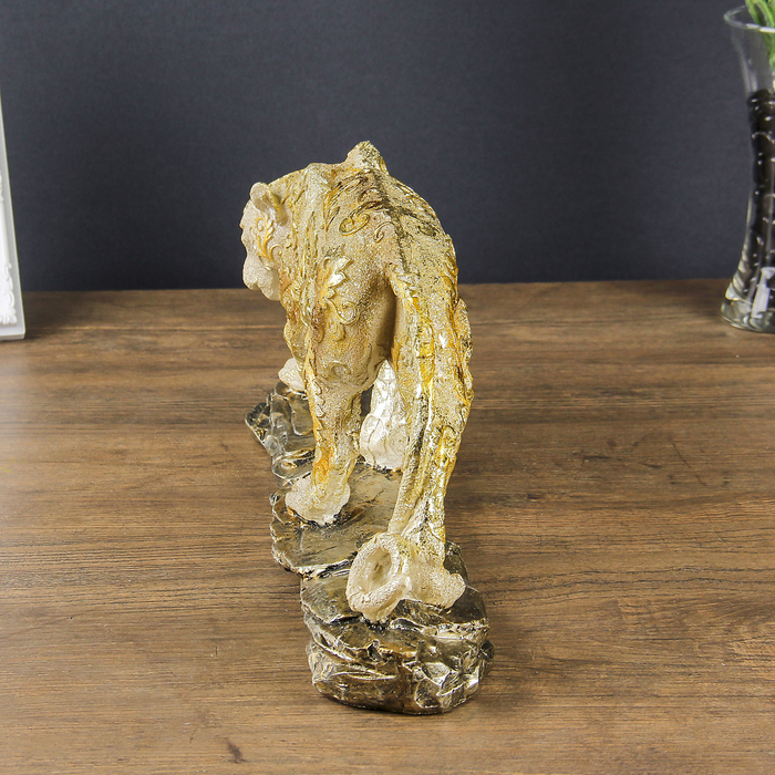 Сувенир "Пантера золотистая"