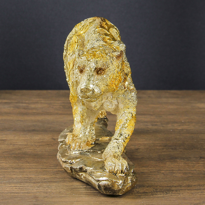 Сувенир "Пантера золотистая"