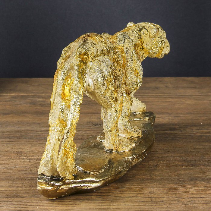 Сувенир "Пантера золотистая"