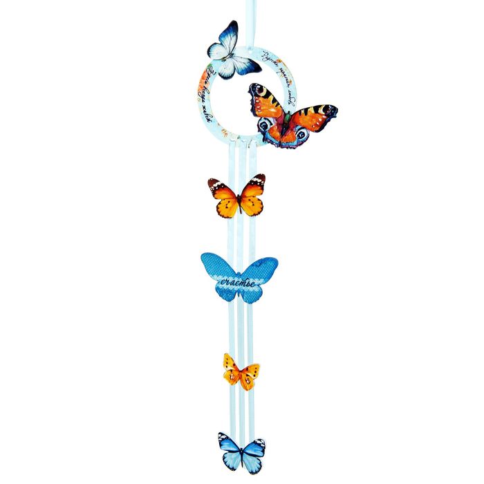 Интерьерная подвеска "Бабочки"