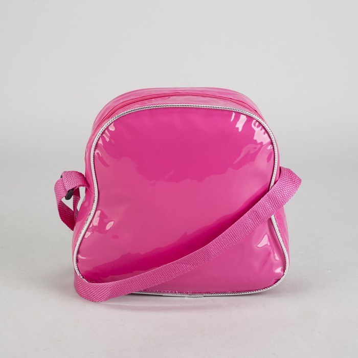 Сумка детская на молнии "Принцесса", 1 отдел, длинный ремень, цвет розовый