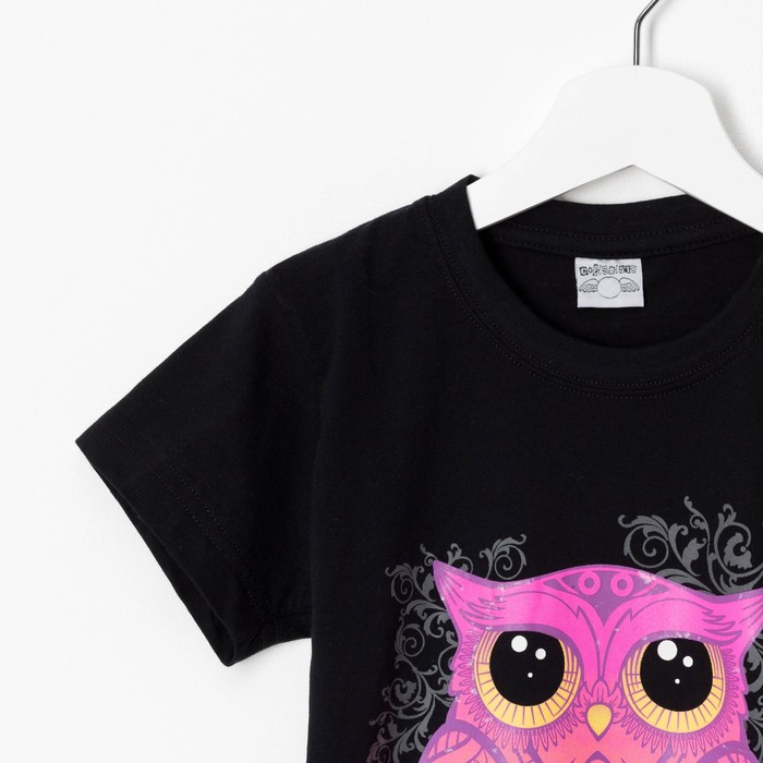 Футболка детская Collorista "Сова", рост 158-164 см (40), 13-14 лет