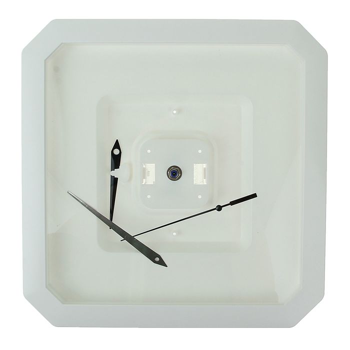 Часы-конструктор под нанесение, квадратные, белые
