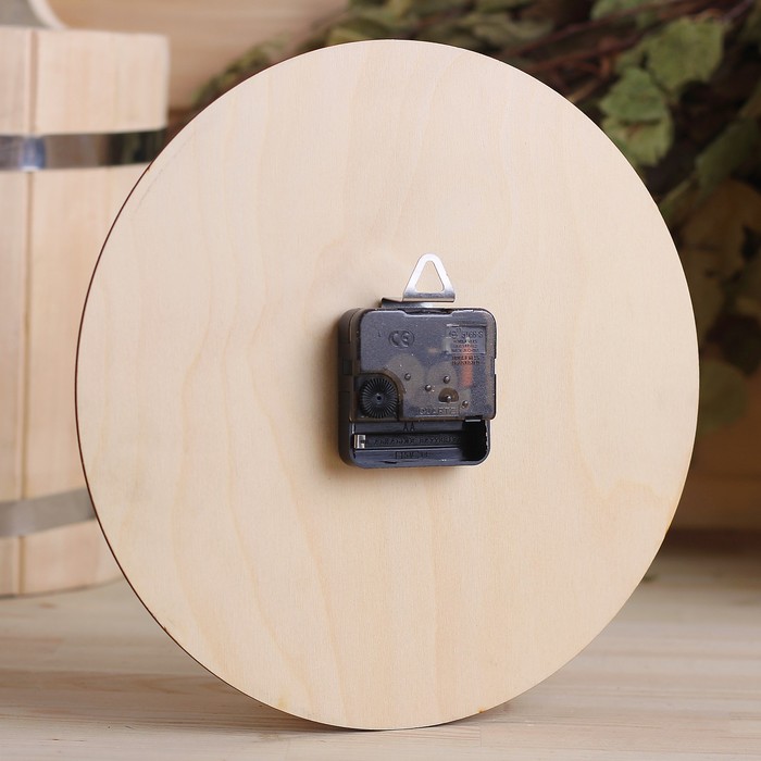 Часы банные "Банька!", Ø25 см