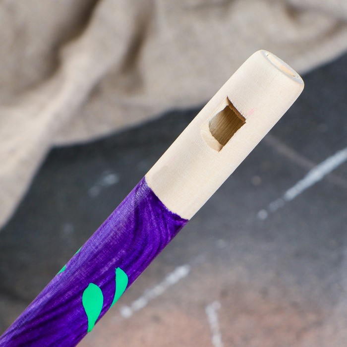 Дудочка расписная, 16 см, микс