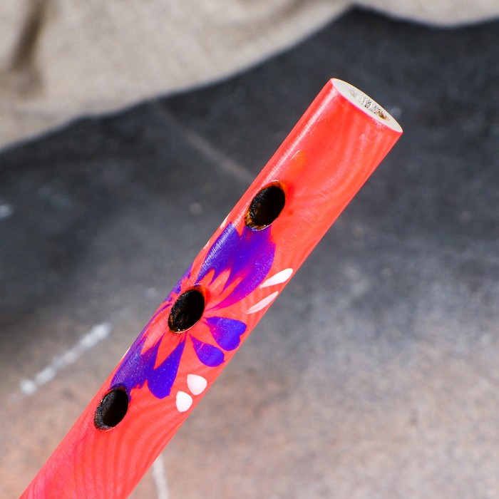 Дудочка расписная, 16 см, микс