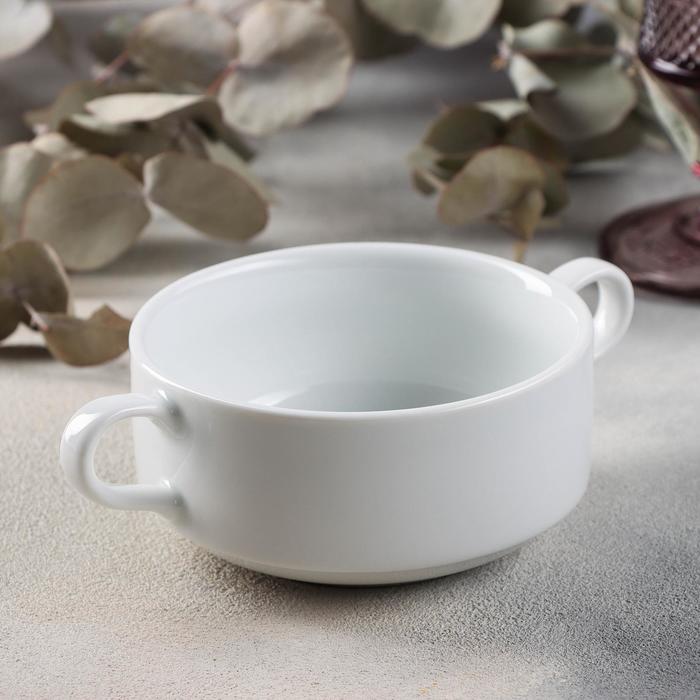 Чашка бульонная «Бельё», 320 мл чашка бульонная brown terra 550мл керамика