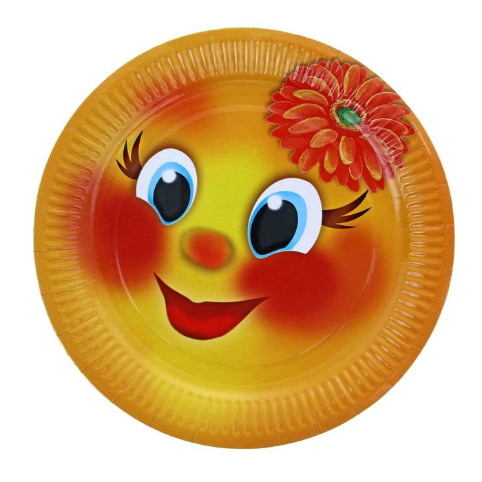 Тарелка с ламинацией "Колобок", 23 см