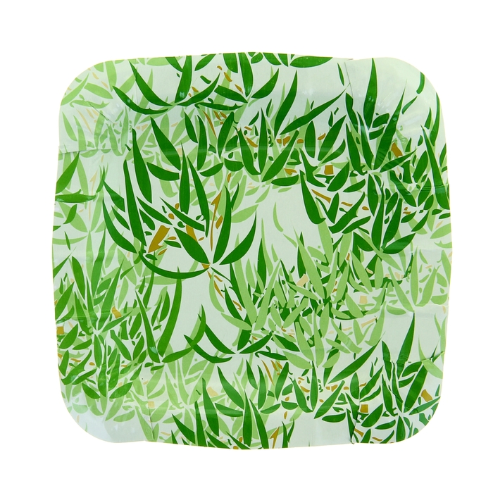 Тарелка с ламинацией "Бамбук", 17,5 см