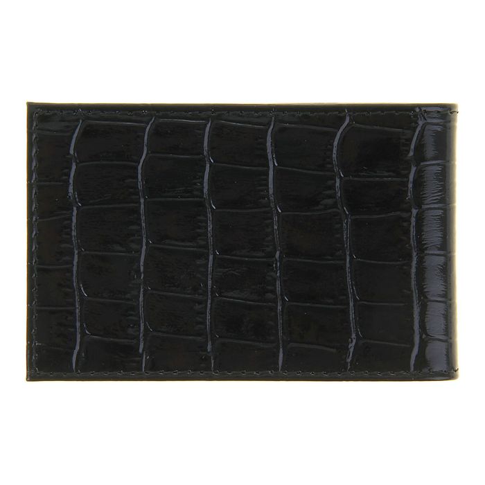 Визитница, 1 ряд, 16 листов, цвет чёрный