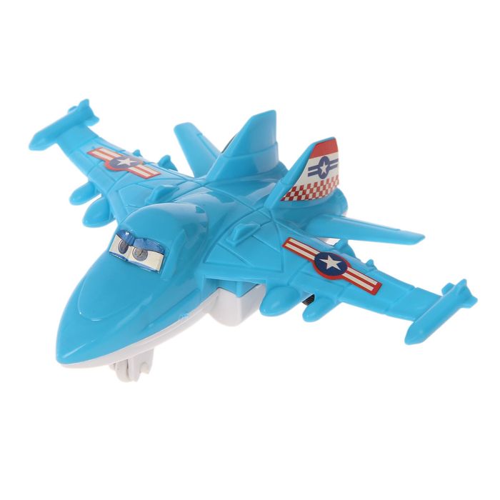 Самолёт инерционный "Глазастик", МИКС