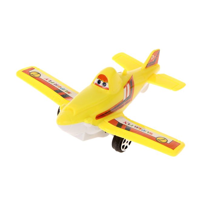 Самолёт инерционный "Глазастик", МИКС