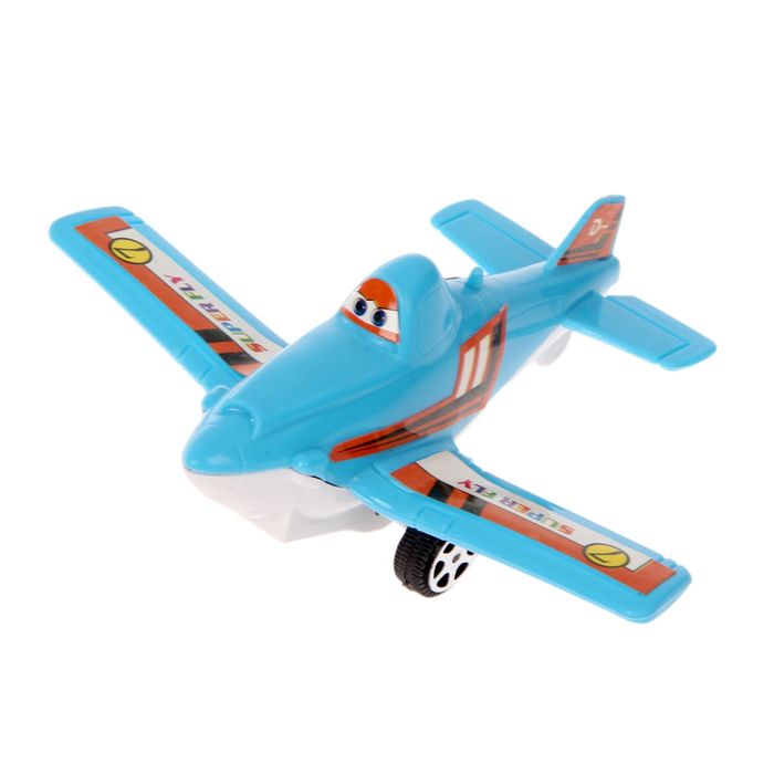 Самолёт инерционный "Глазастик", МИКС